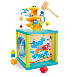 Jucarie din lemn - Centru de activitati Running Ball