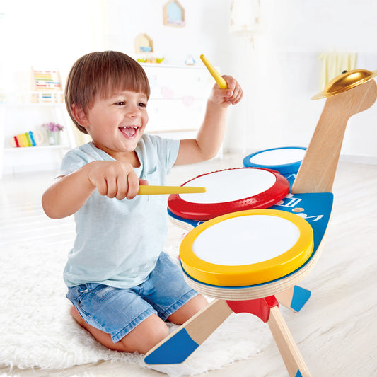 Jucarie din lemn - Set de tobe