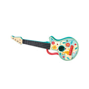 Jucarie din lemn - Set de ukulele 4 in 1 pentru copii