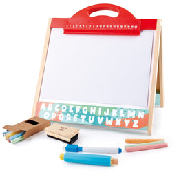 Sevalet portabil pentru masa, cu cutie depozitare (6 piese)