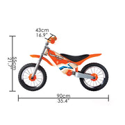 Bicicleta de echilibru off-road pentru copii