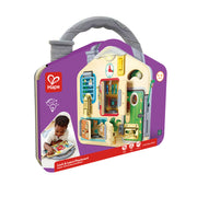 Jucarie din lemn - Placa interactica cu incuietori pentru copii