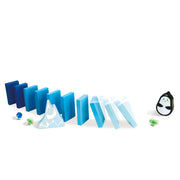 Jucarie din lemn - Marble Run Penguin Playland (112 piese)