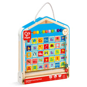 Jucarie din lemn - Abac de invatat engleza (40 piese)