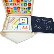 Jucarie din lemn - Abac de invatat engleza (40 piese)