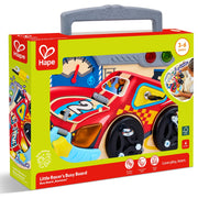 Jucarie din lemn - Placa interactiva Masina de curse