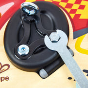 Jucarie din lemn - Placa interactiva Masina de curse