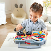 Jucarie din lemn - Placa interactiva Masina de curse