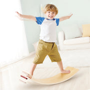 Jucarie din lemn - 2 in 1 Cal balansoar si jucarie de echilibru