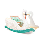 Jucarie din lemn - Scaun Lebada 2 Ã®n 1 pentru copii