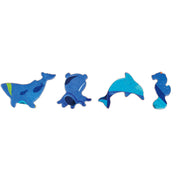 Puzzle - Balena cu cocoasa cu piese tematica ocean, 200 piese