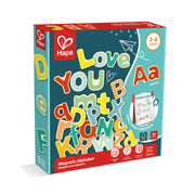 Jucarie din lemn copii - Magneti alfabet (52 piese) alfabetar