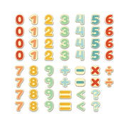 Jucarie din lemn copii - Magneti numere (54 piese)