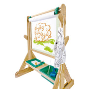 Jucarie din lemn copii - Sevalet de arta in aer liber
