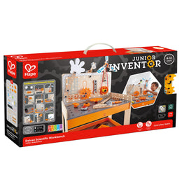 Jucarie din lemn - Banc de lucru deluxe (79 piese)