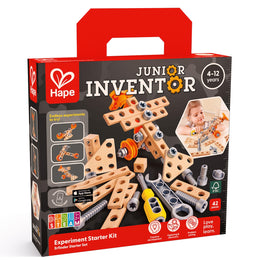 Jucarie din lemn - Kit de pornire pentru experimente (42 piese)