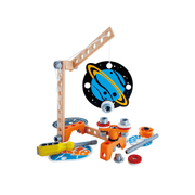 Jucarie din lemn - Laboratorul cu magneti (34 piese)