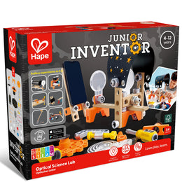 Jucarie din lemn - Laborator de stiinta optica (53 piese)