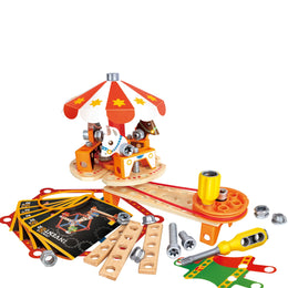 Jucarie din lemn - Set Carnaval Builder