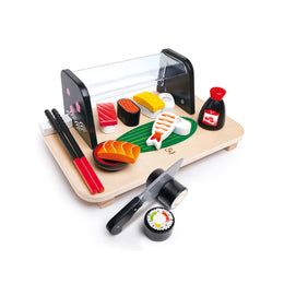 Jucarie din lemn pentru copii - Sushi (13 piese)