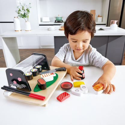 Jucarie din lemn pentru copii - Sushi (13 piese)