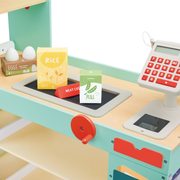 Jucarie din  lemn -  Magazin (50 piese)