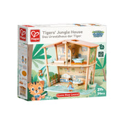 Jucarie din lemn - Casa din jungla a tigrilor (38 piese)