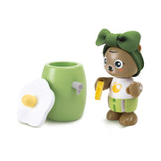 Jucarie din lemn - Picnic cu miere de albine (14 piese)