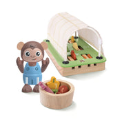 Jucarie din lemn - Sere organice (28 piese)