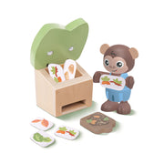 Jucarie din lemn - Sere organice (28 piese)