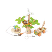 Jucarie din lemn - Plantarea copacilor E-car (7 piese)