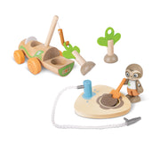 Jucarie din lemn - Plantarea copacilor E-car (7 piese)
