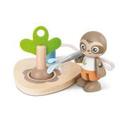 Jucarie din lemn - Plantarea copacilor E-car (7 piese)