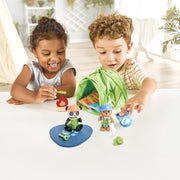 Jucarie din lemn - Set de joacÄƒ Eco-Camping (25 piese)