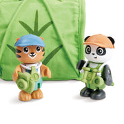 Jucarie din lemn - Set de joacÄƒ Eco-Camping (25 piese)