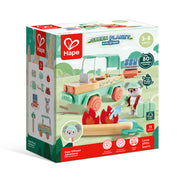 Jucarie din lemn - Solar Offroad Adventures (11 piese)