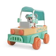 Jucarie din lemn - Solar Offroad Adventures (11 piese)