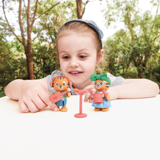 Jucarie din lemn - Milo & Melody (11 piese)