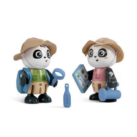 Jucarie din lemn - Sam & Pam (9 piese)