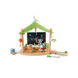 Jucarie din lemn - Scoala Planetei Verzi (36 piese)