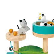 Jucarie din lemn pentru copii - Set de joaca Kitty Haven