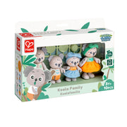 Jucarie din lemn pentru copii - Familia de Koala (10 piese)