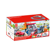 Statie de curse de jucarie pentru copii (34 piese)