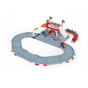 Statie de curse de jucarie pentru copii (34 piese)