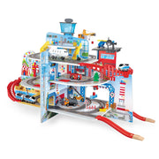 Jucarie din lemn - Tren Mega City (55 piese)