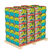 Jucarie din lemn - Trenul de la ferma (40 piese)