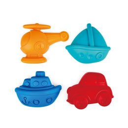 Jucarie de plaja - Set forme mijloace de transport
