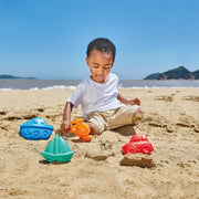 Jucarie de plaja - Set forme mijloace de transport