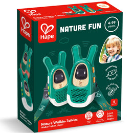 Jucarie din bambus -Set Walkie-Talkies