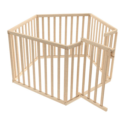 Barier de securitate pentru copii din lemn Hubners Eva natur